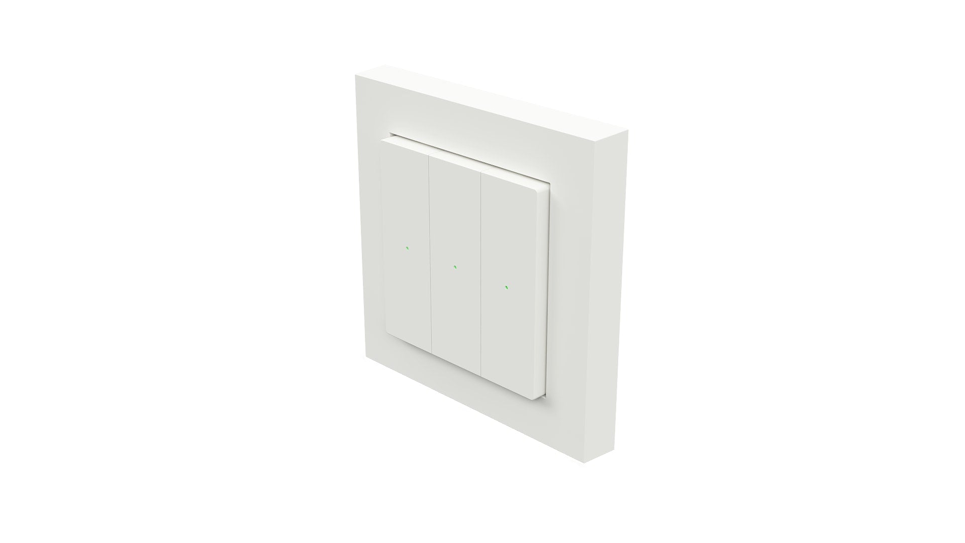 Heatit Z-Push Wall Controller White (1-6 Buttons)