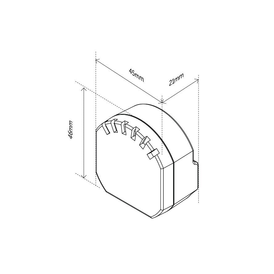 Heatit Transformer 230VAC to 12VDC, 5VDC & 3.3VDC