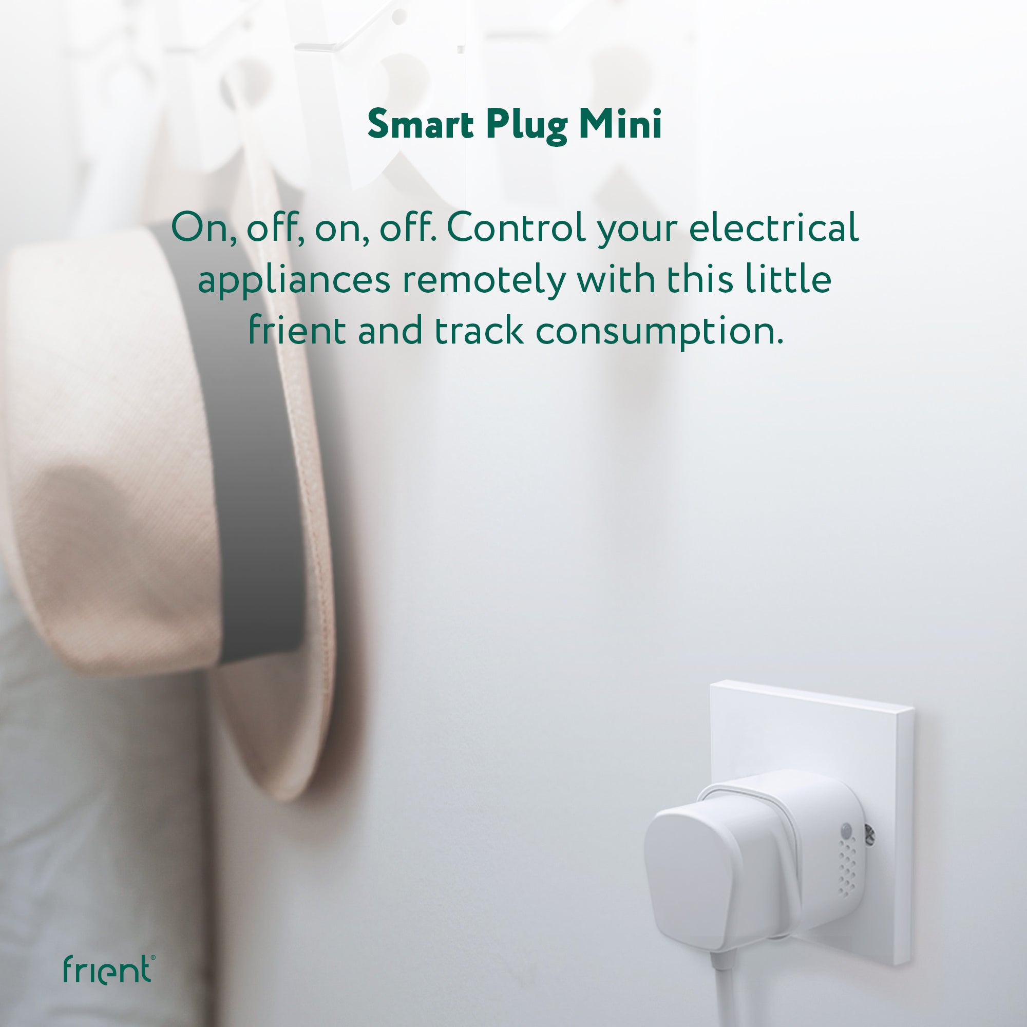 frient Smart Plug Mini (Type G) - UK (Zigbee)