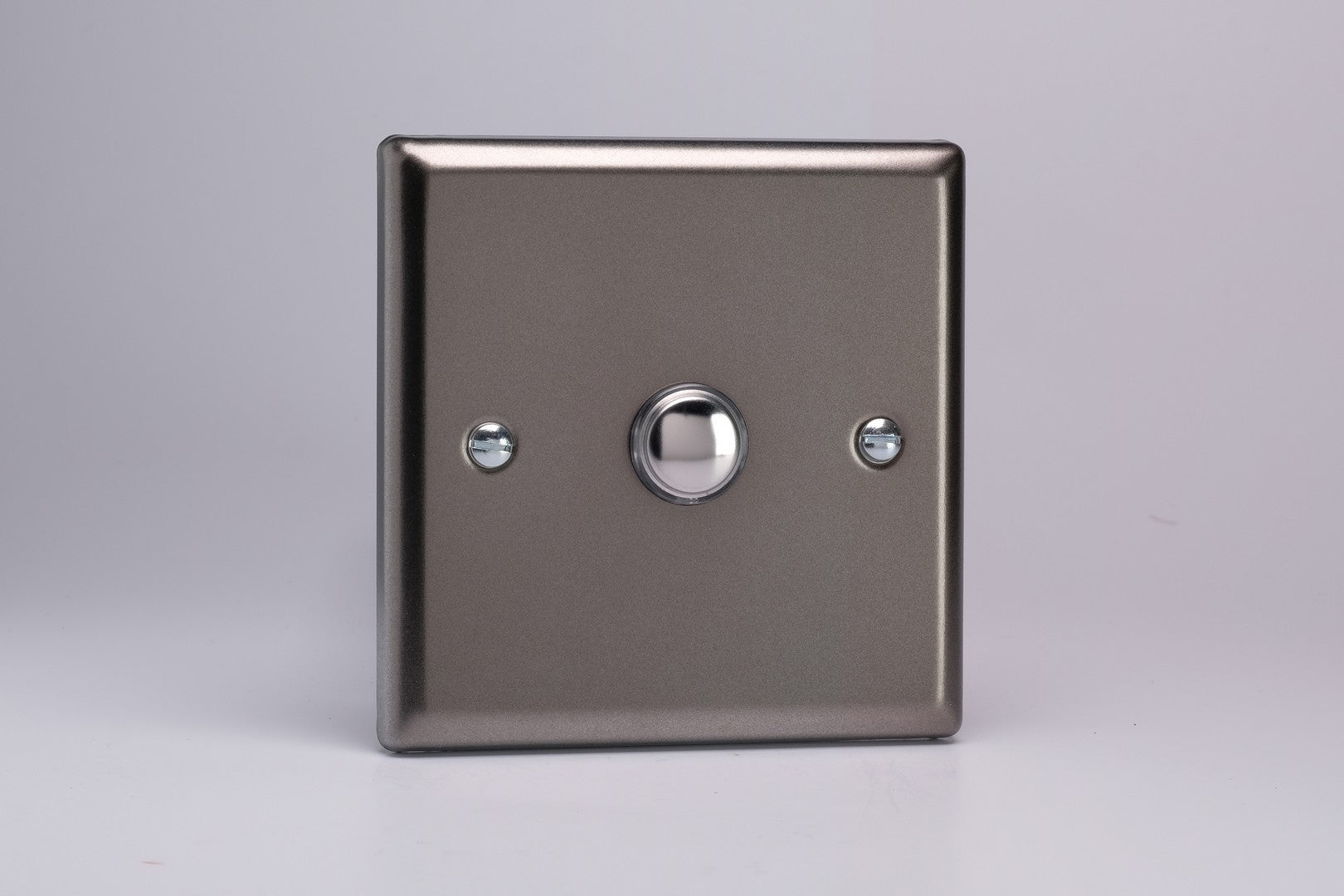 Push-to-Make Momentary Switch - Pewter Finish