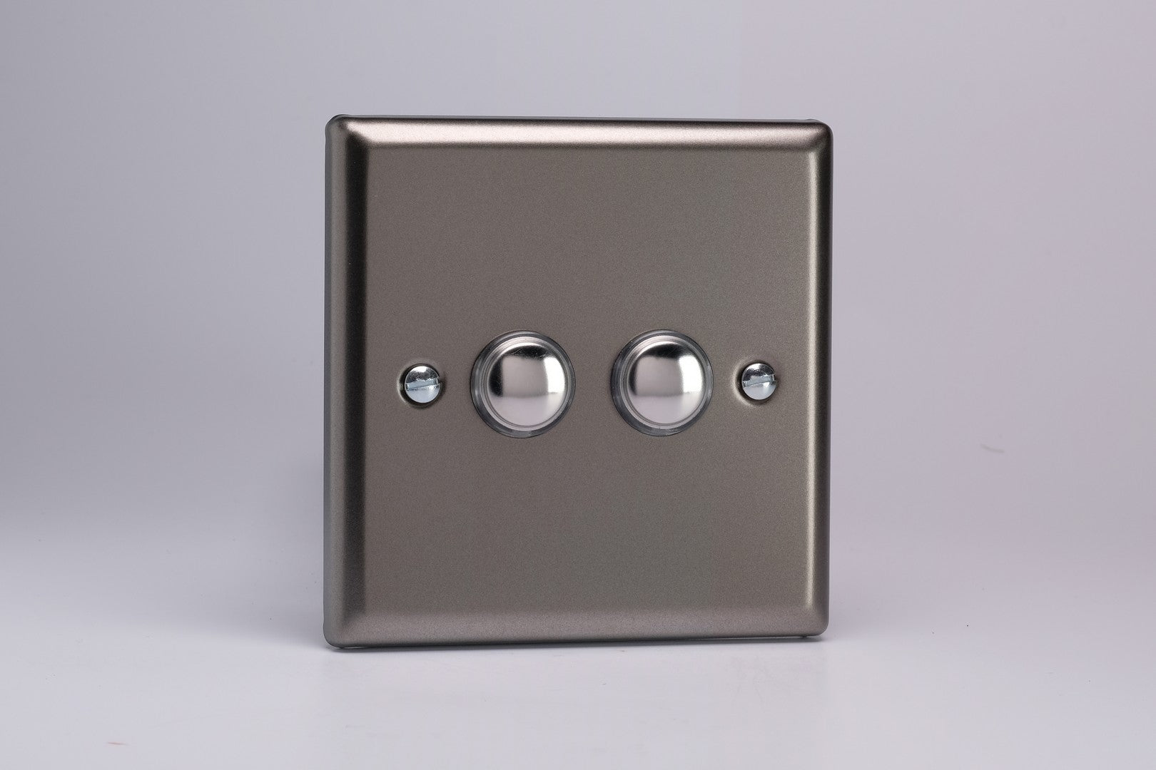 Push-to-Make Momentary Switch - Pewter Finish