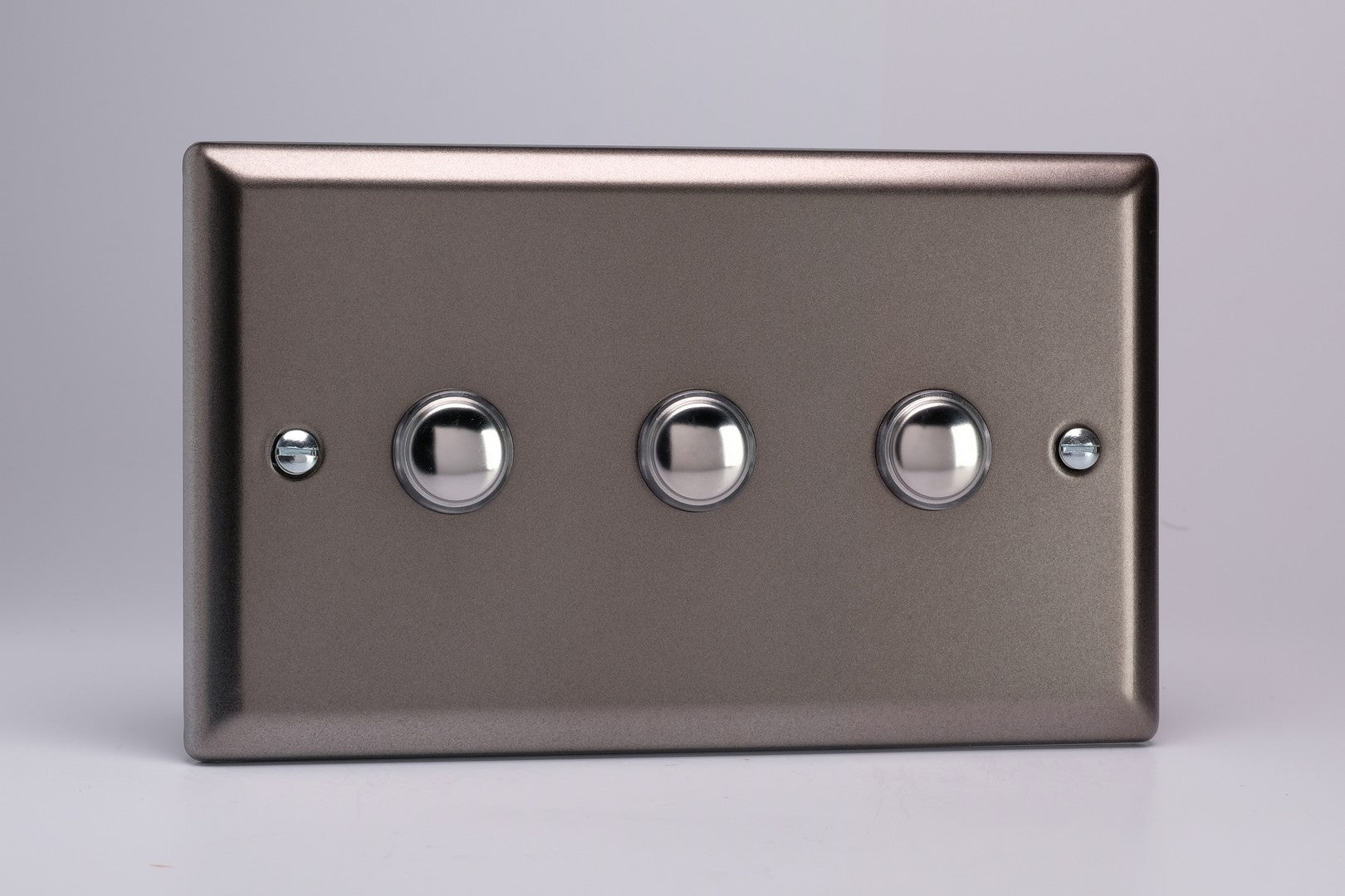 Push-to-Make Momentary Switch - Pewter Finish