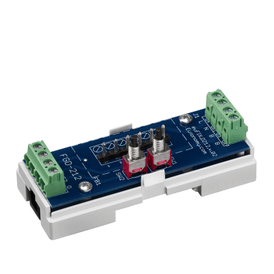 Eutonomy euFIX D212 DIN Rail Enclosure for FIBARO Dimmer 2