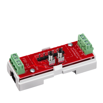 Eutonomy euFIX S213 DIN Rail Enclosure for FIBARO Single Switch 2