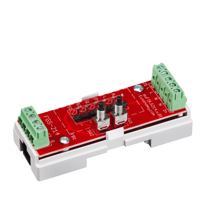 Eutonomy euFIX S214 DIN Rail Enclosure for FIBARO Single Smart Module