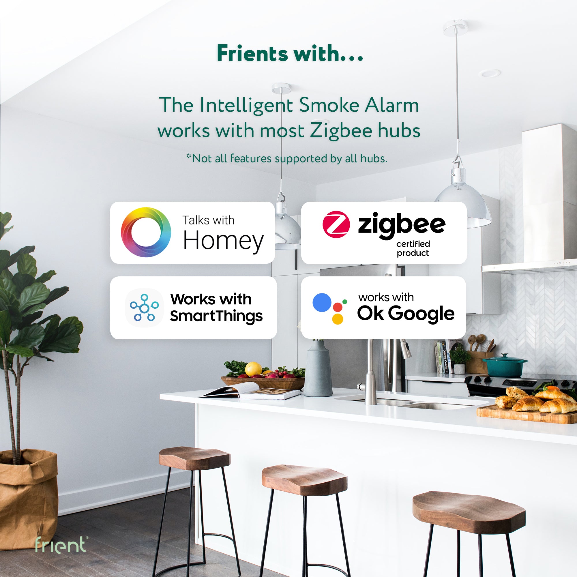 frient Intelligent Smoke Alarm (Zigbee)