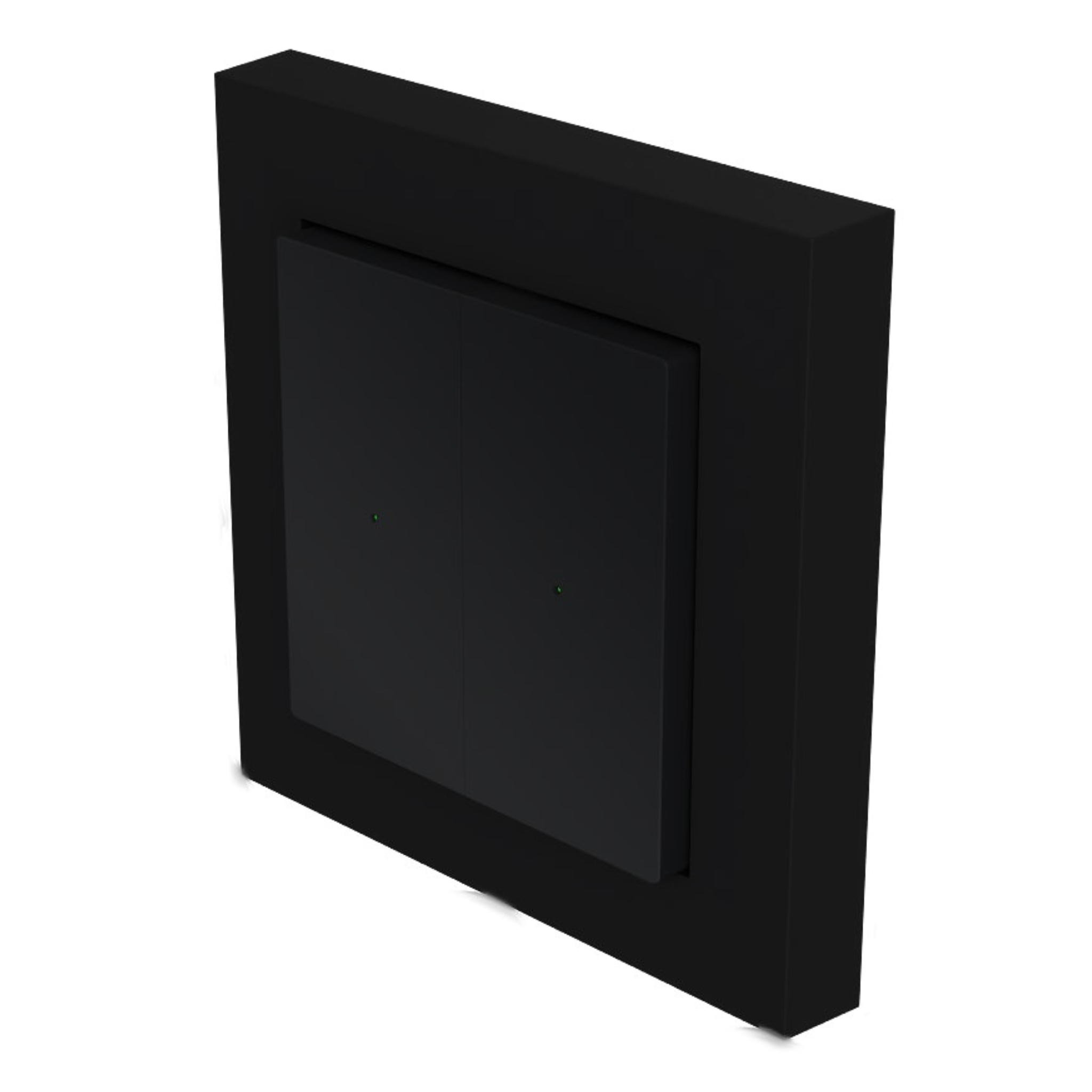 Heatit Z-Push Wall Controller Black (1-6 Buttons)