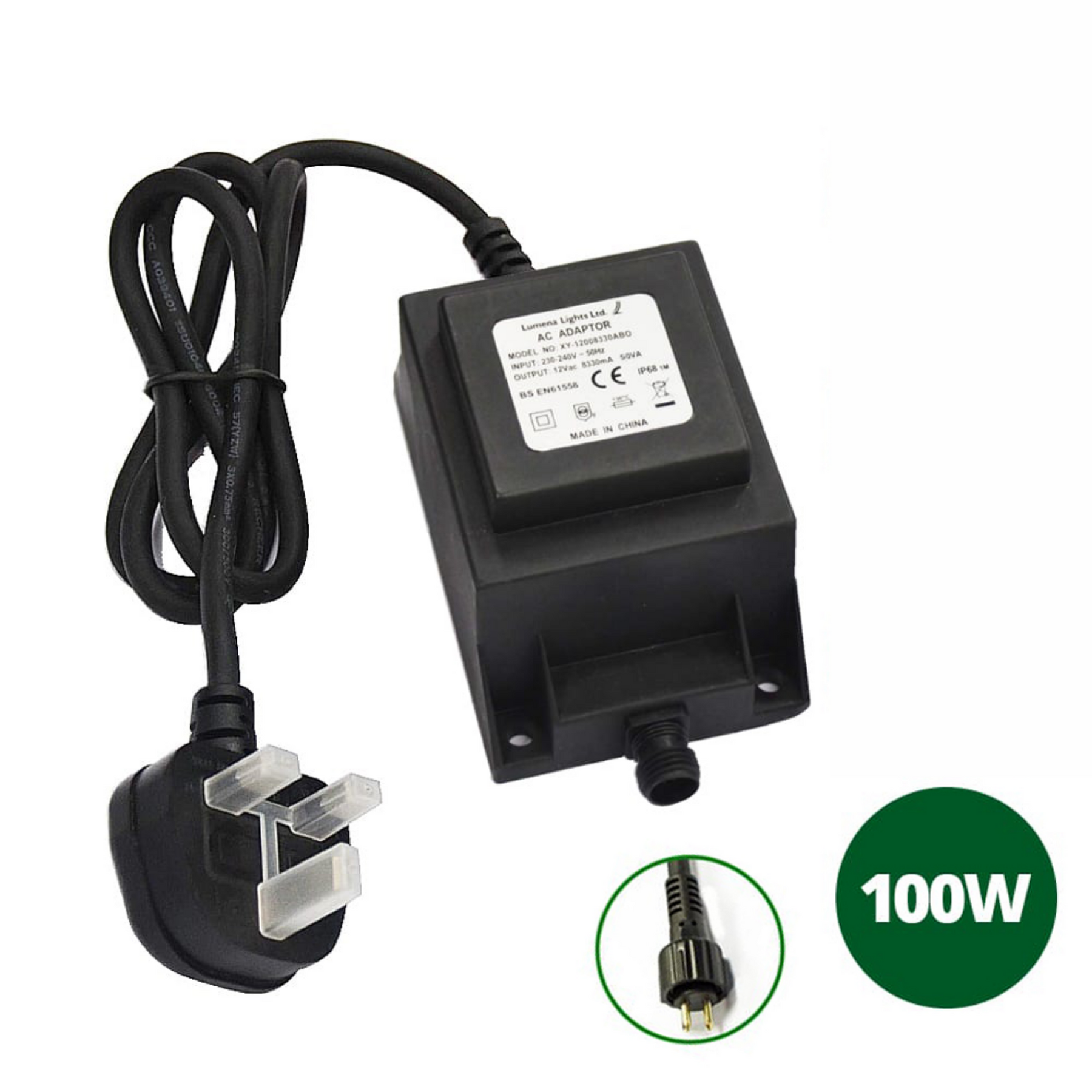 100w AC Waterproof Transformer