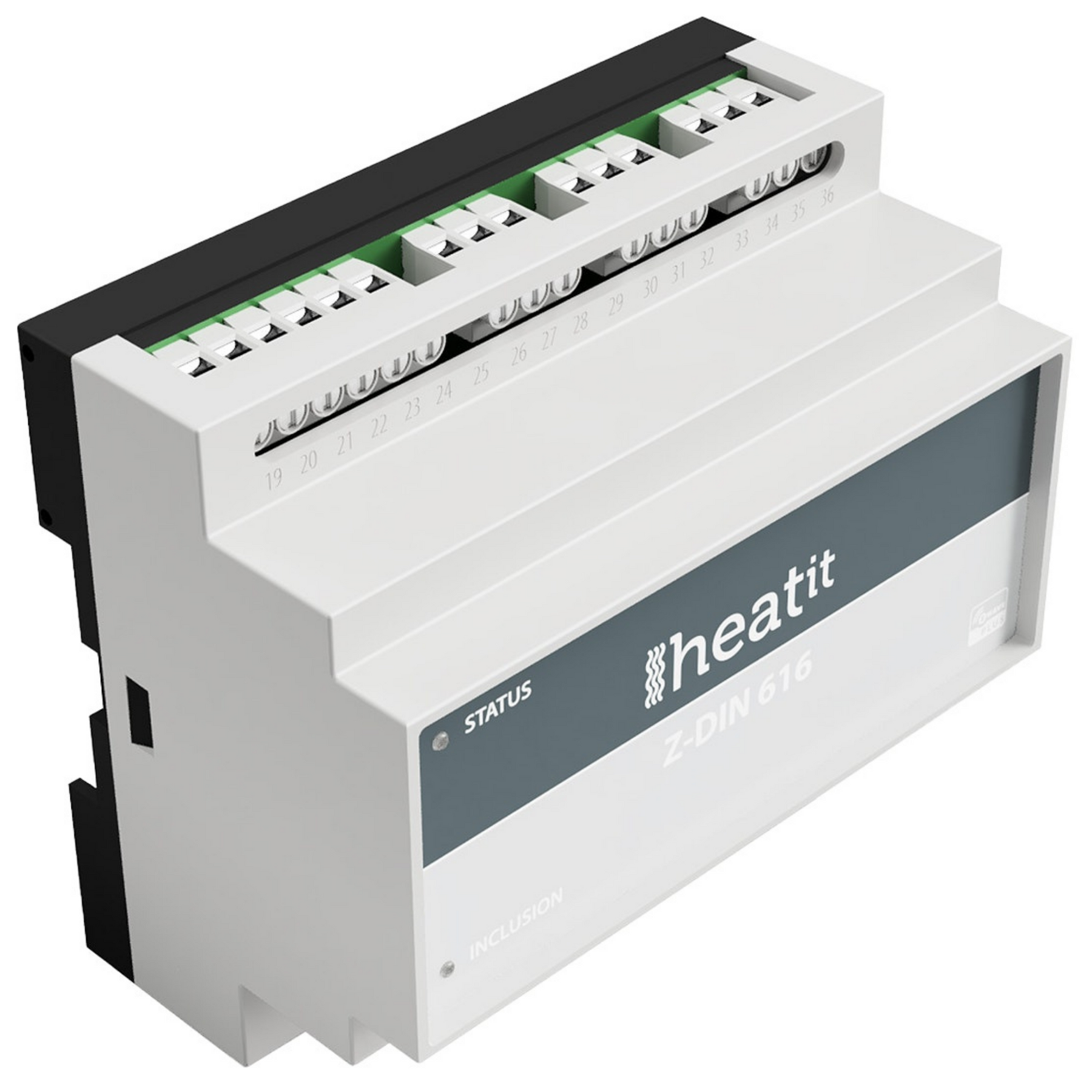 Heatit Z-DIN 616 6x16A Z-Wave relay for DIN rail