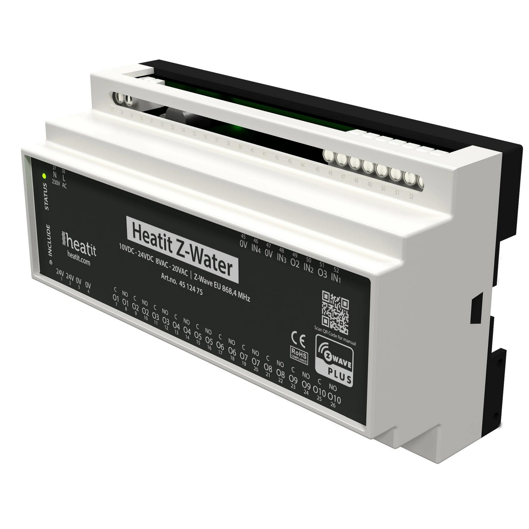 Heatit Z-Water Z-Wave Wet Underfloor Heating Controller
