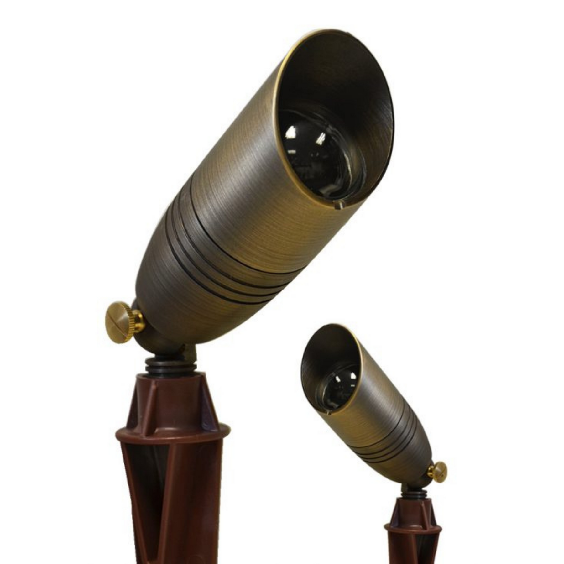Solid Brass Spotlight - Bronze Finish
