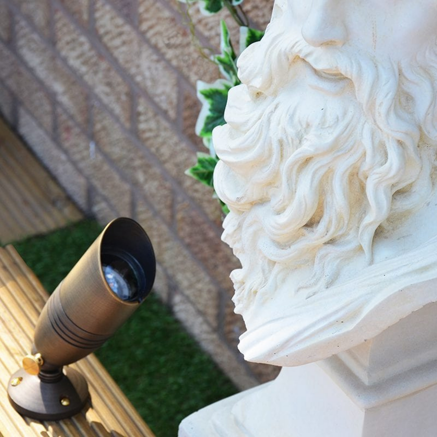 Solid Brass Spotlight - Bronze Finish
