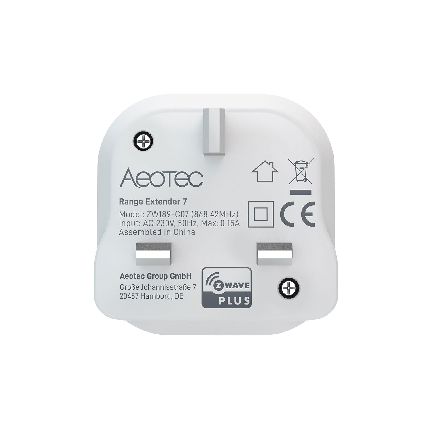 Aeotec Range Extender 7 - UK