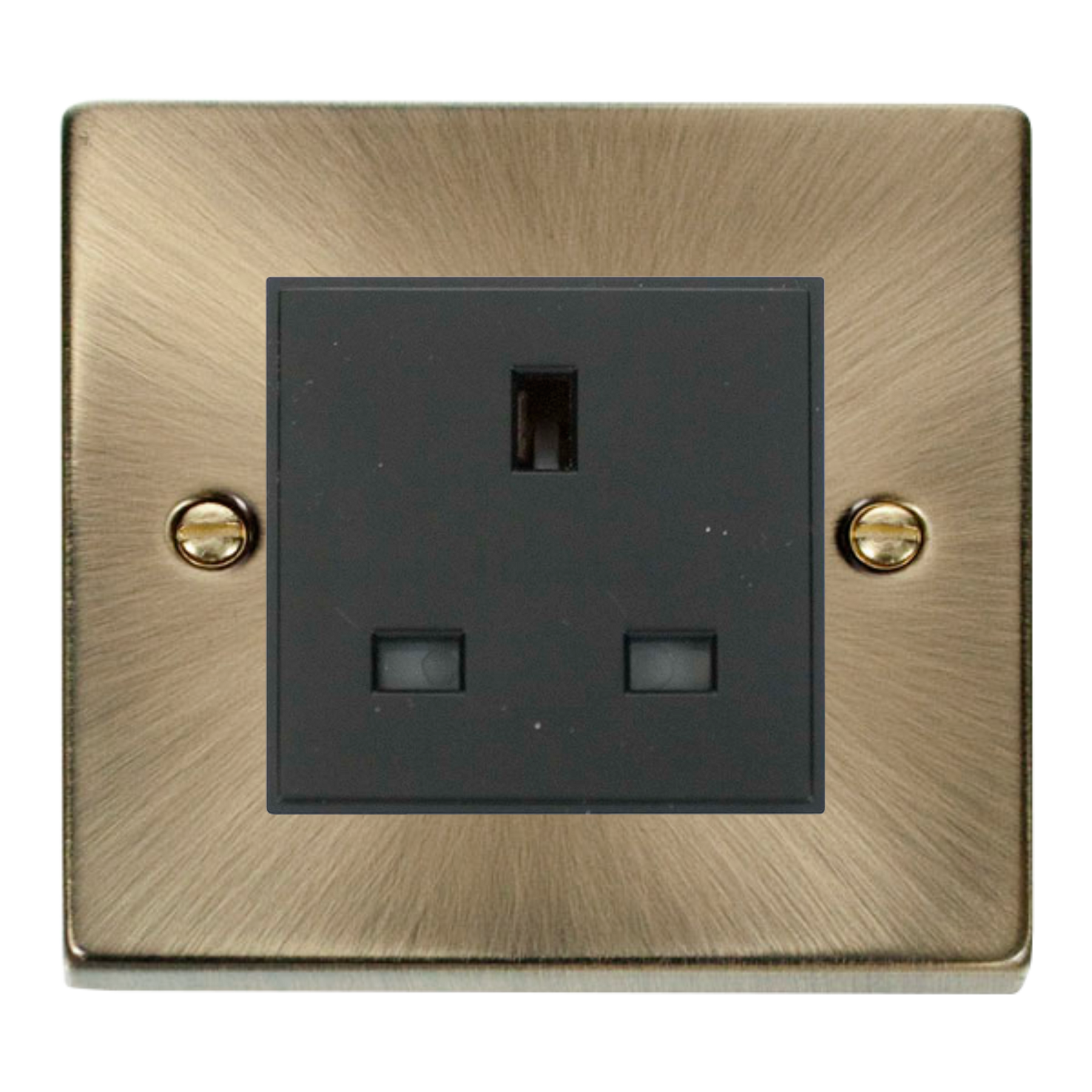 Z-Wave UK Smart Socket - 1 Gang - Antique Gold