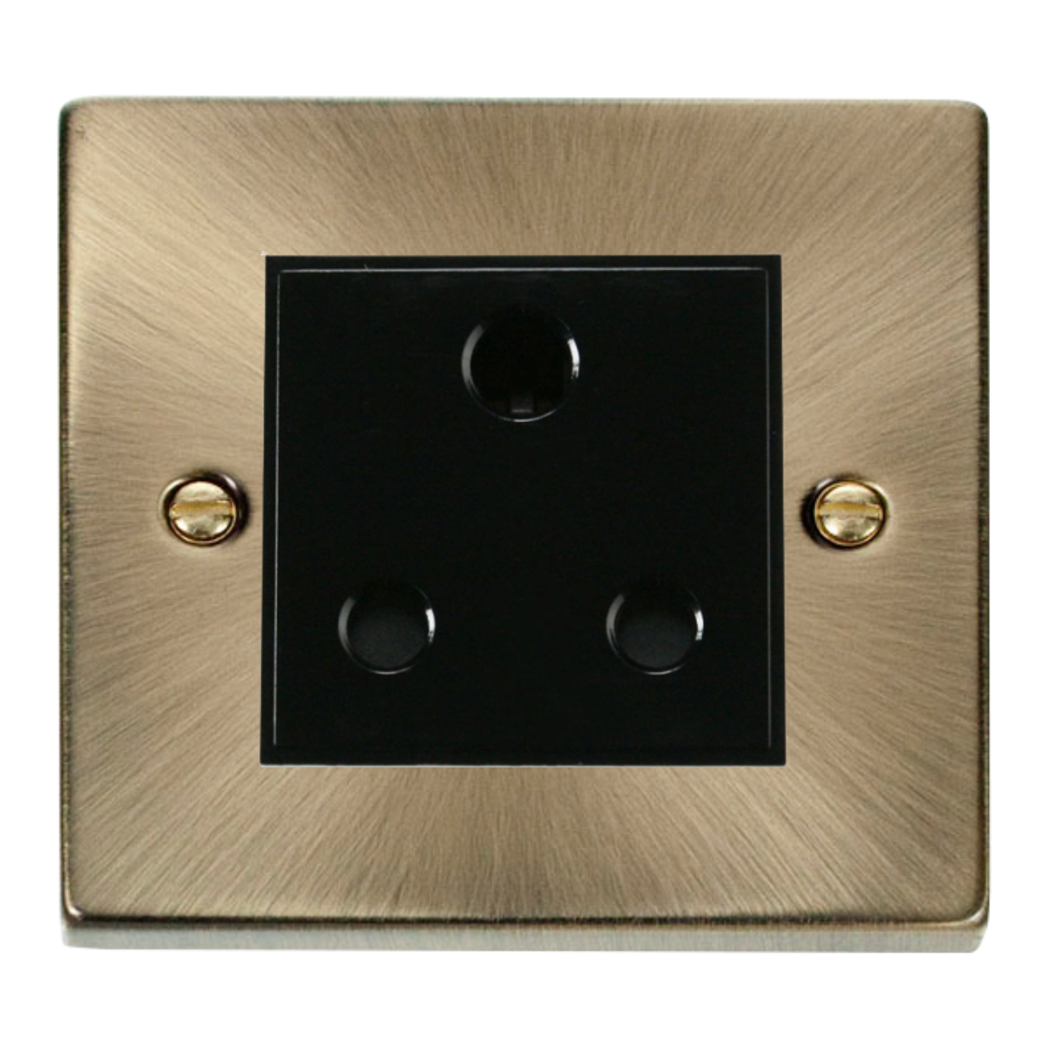 Z-Wave Dimmer Socket in Antique Gold