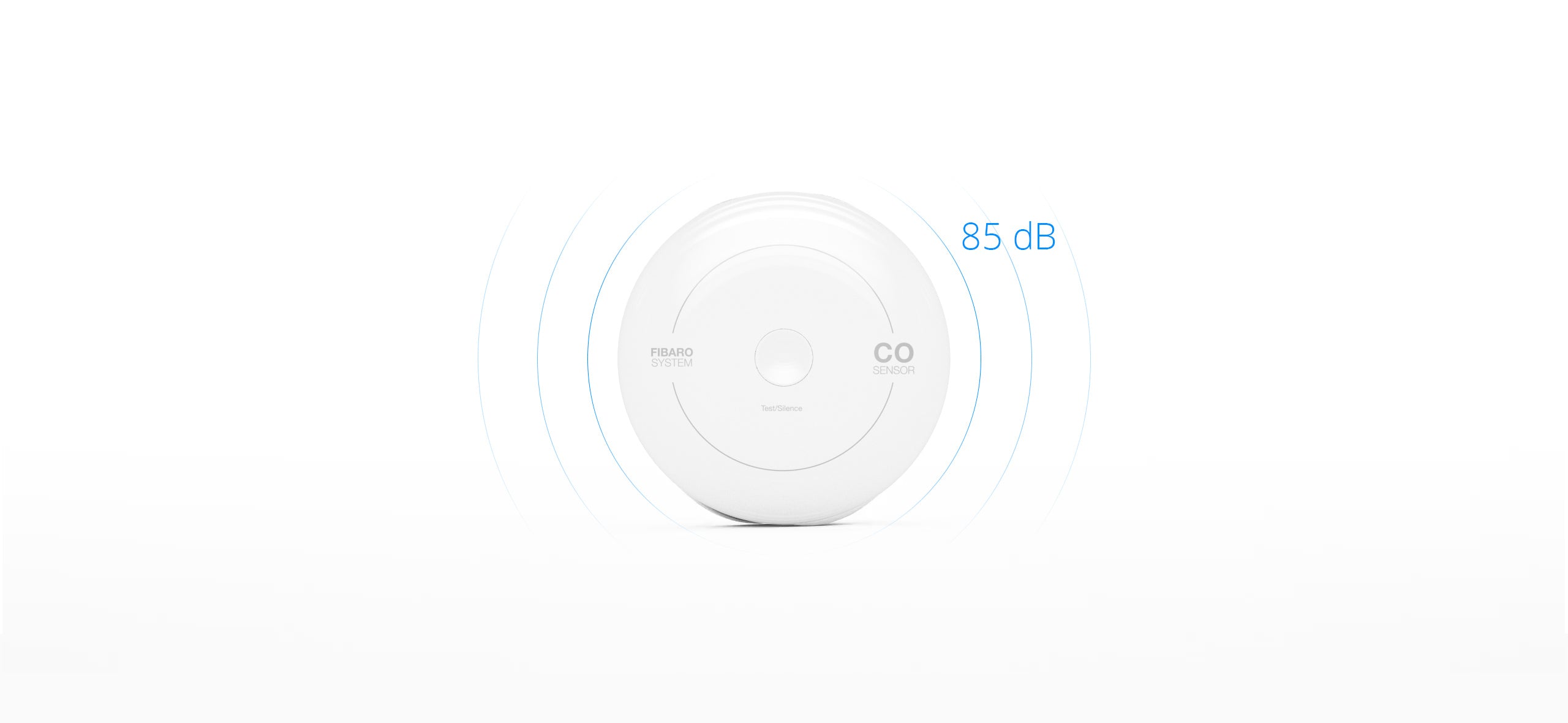 FIBARO Smart Home CO sensor 85 dB alarm