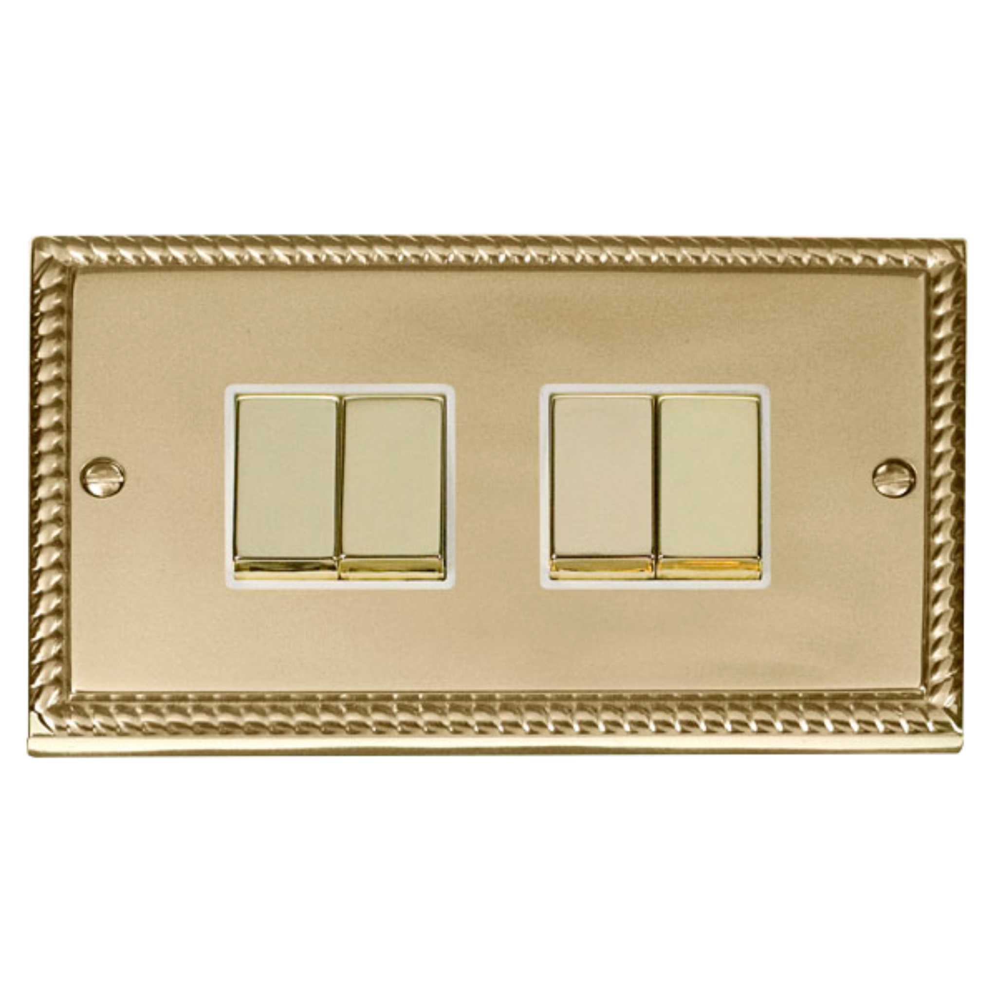 Z-Wave Smart Dimmer Switch in Brass