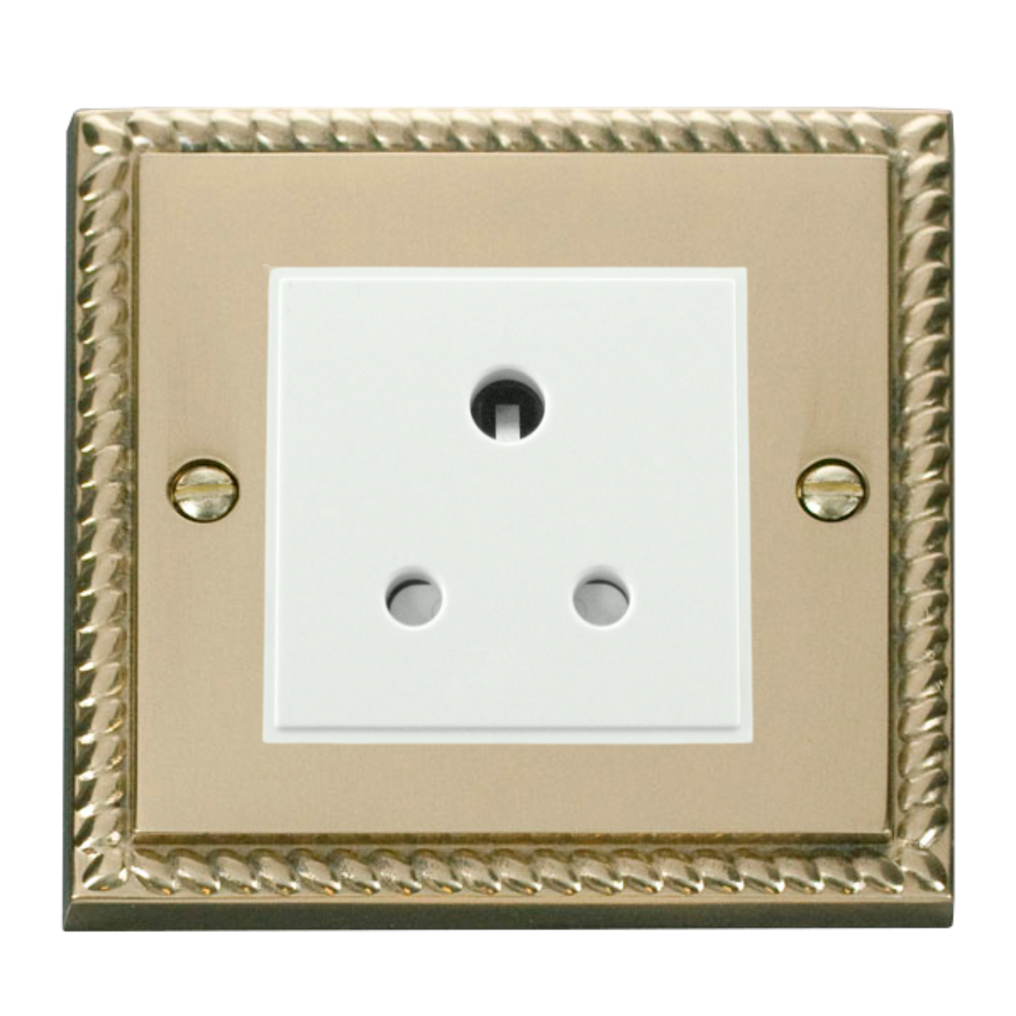 Z-Wave Smart Dimmer Socket in Brass