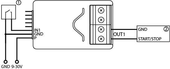 FIBARO Smart Home Implant, make electrical sensors smart installation diagram 7