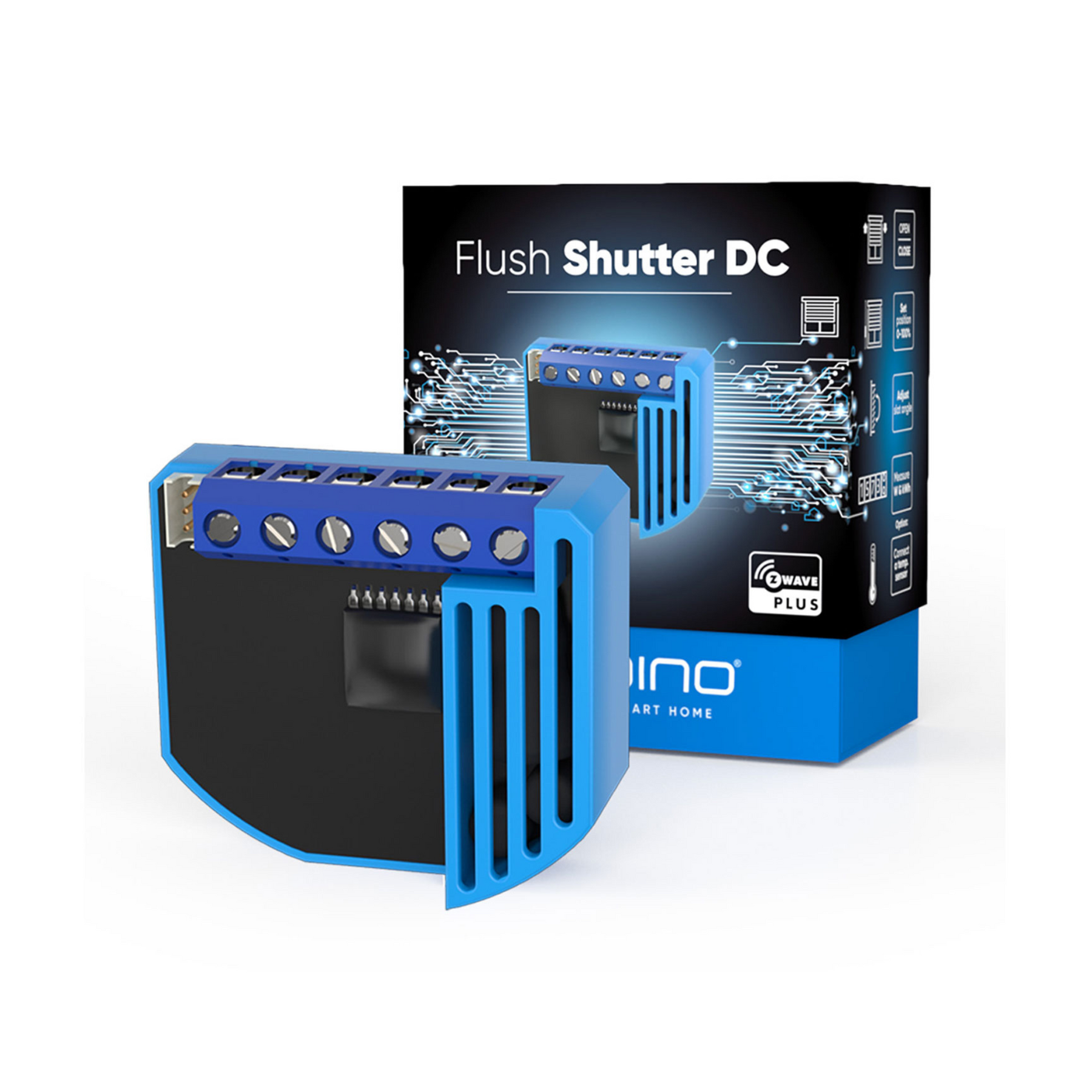 Qubino Flush Shutter DC 12-24 V