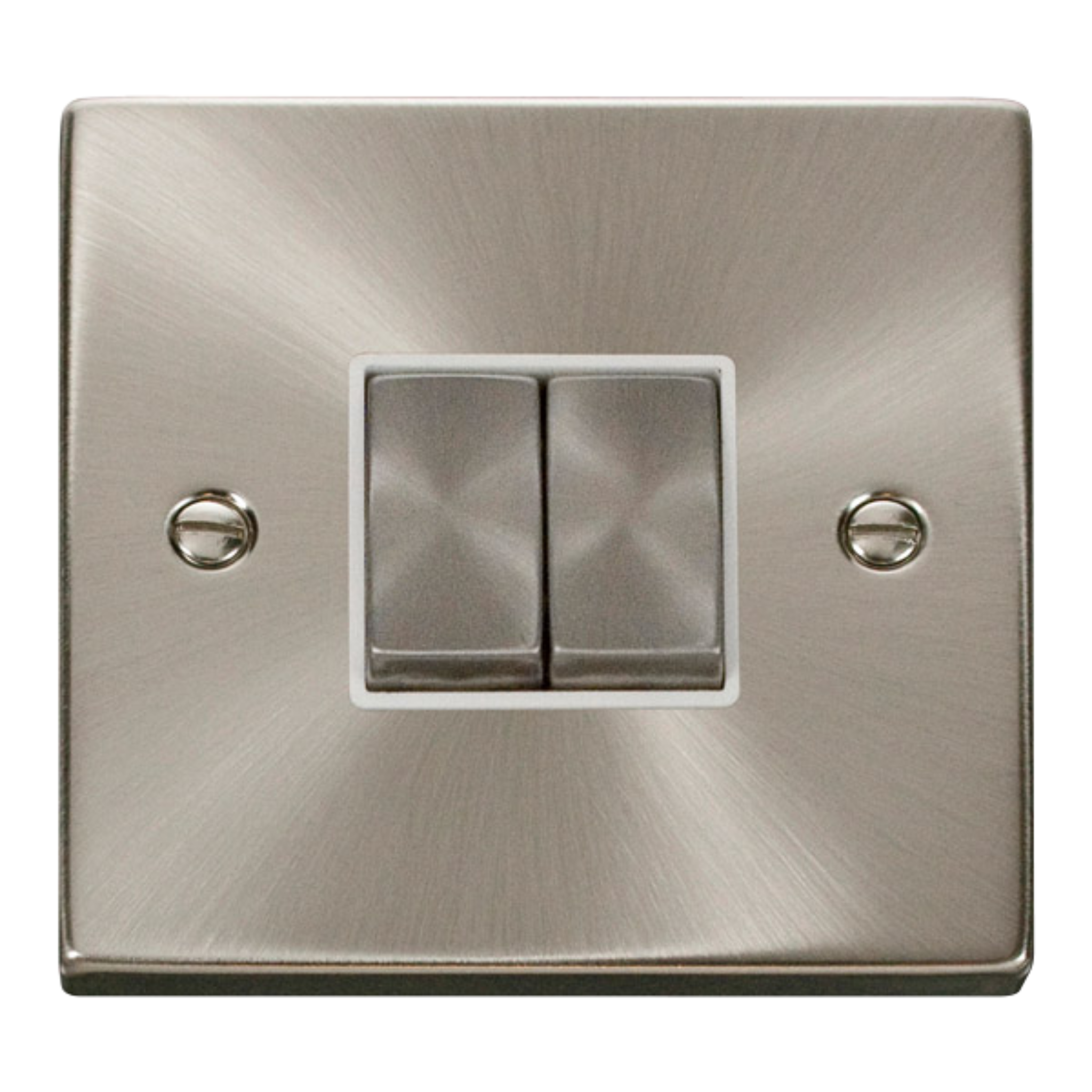 Z-Wave Smart Dimmer Switch in Satin Chrome