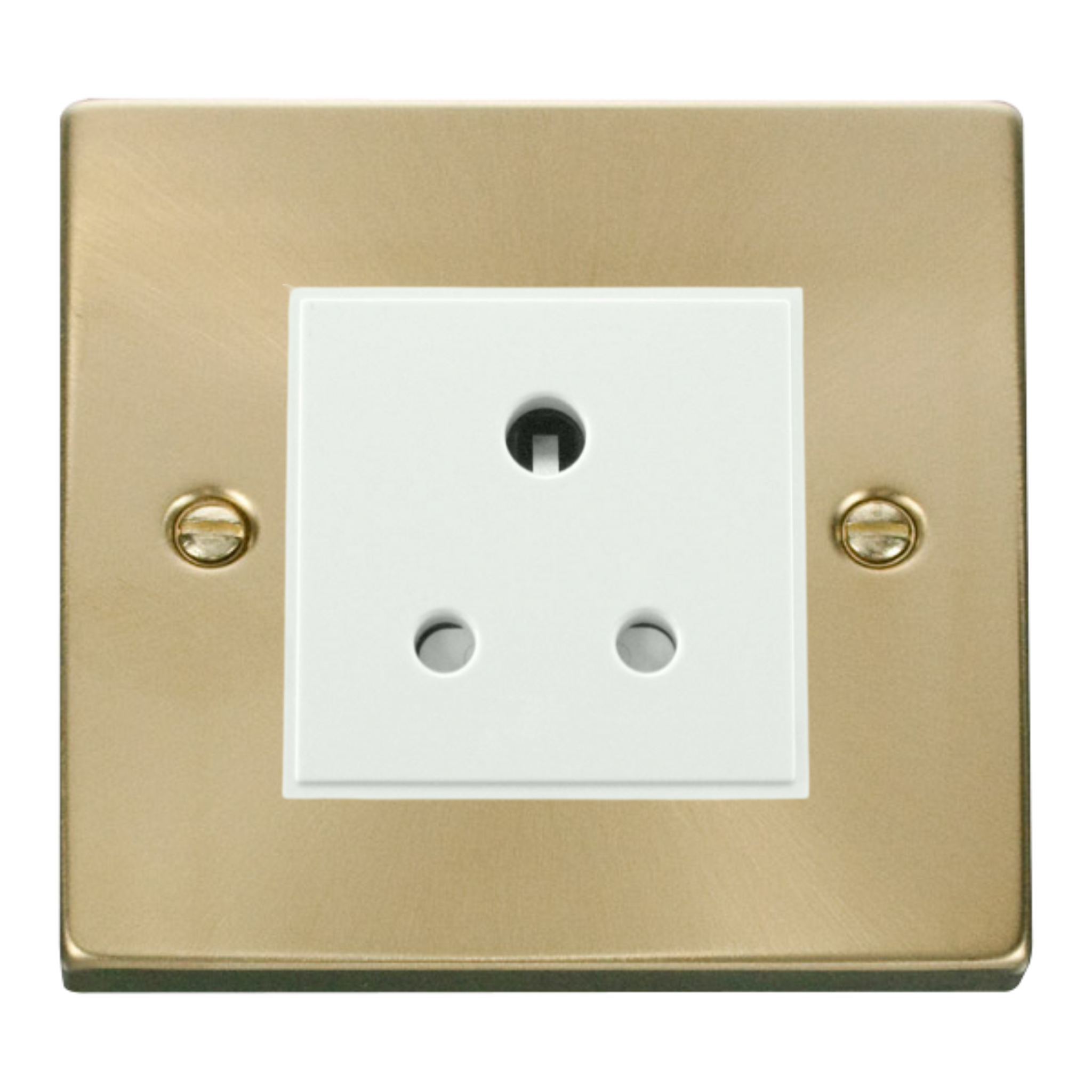 Z-Wave Smart Dimmer Socket in Matt Gold