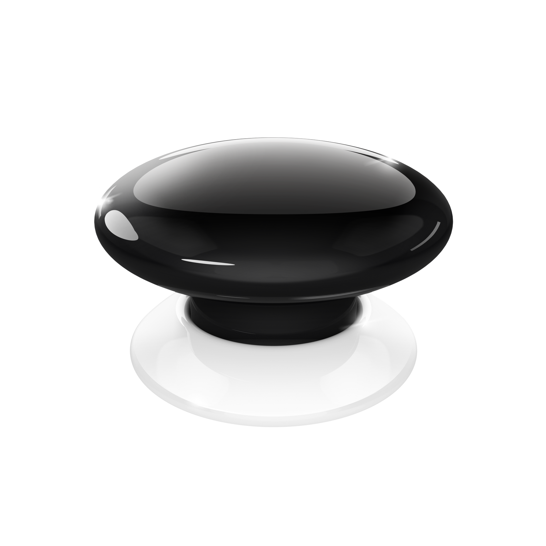 Smart Home Button Controller Black PNG