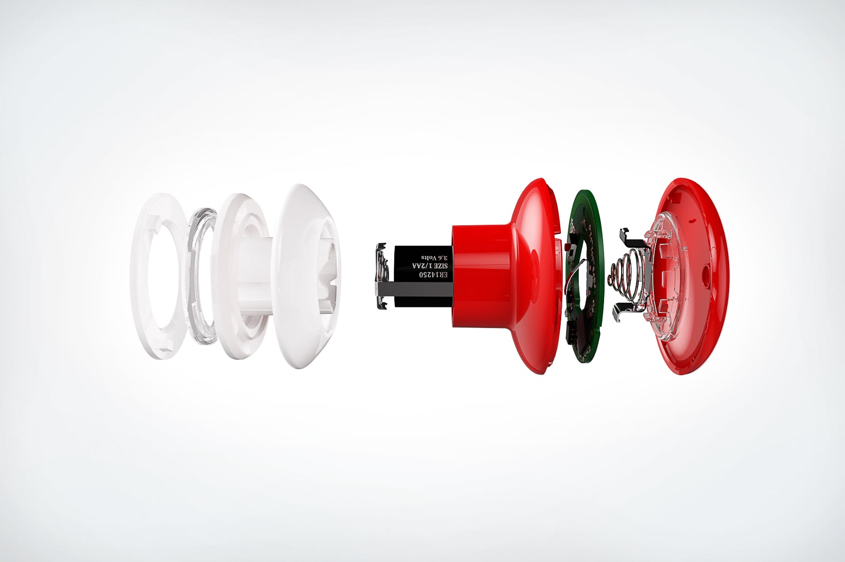 Smart Home button controller internal components