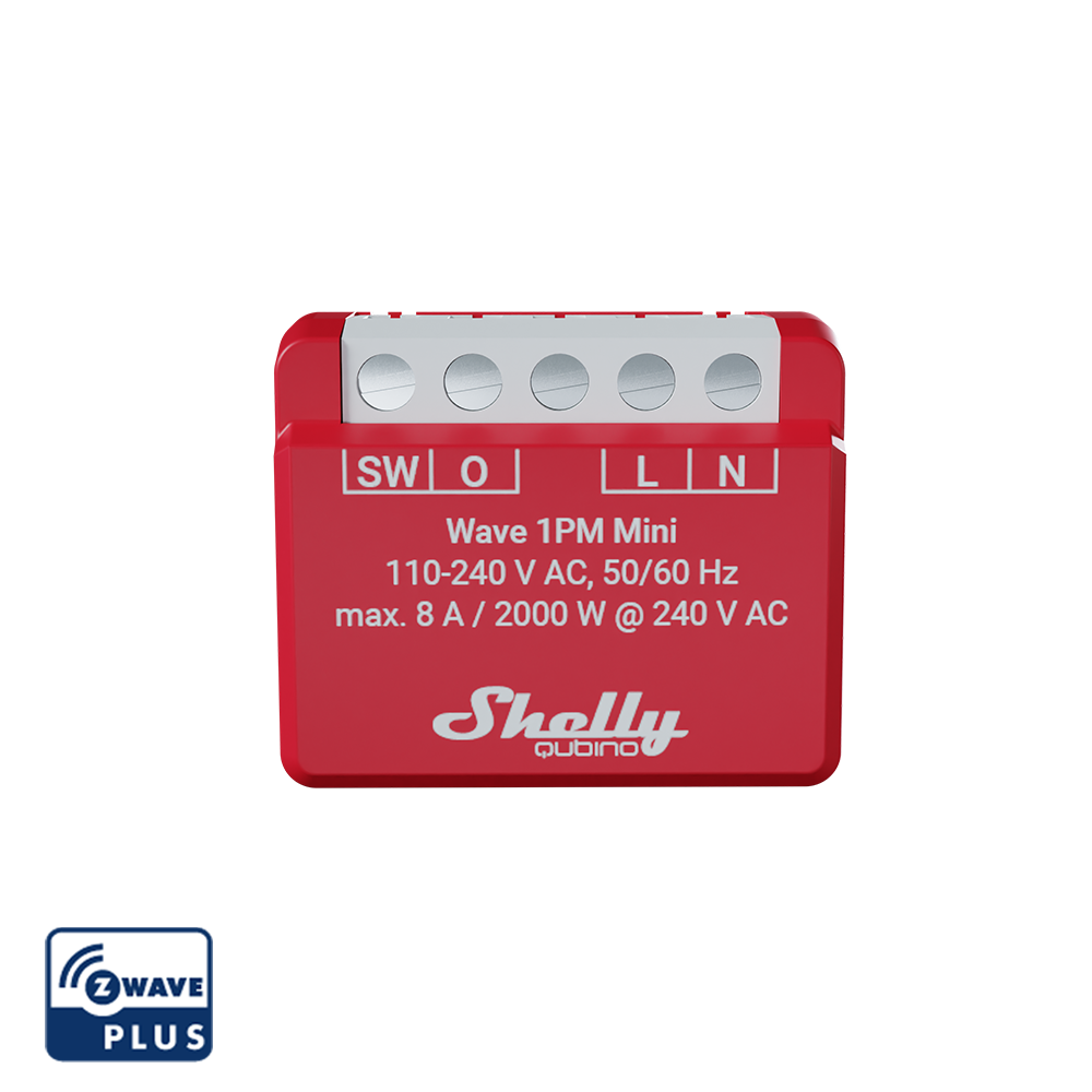 Shelly Qubino Z-Wave Wave 1PM Mini