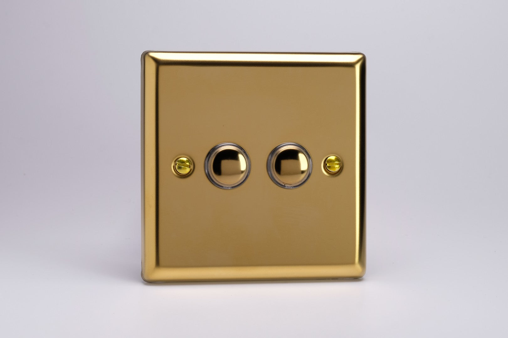 Push-to-Make Momentary Switch - Victorian Brass