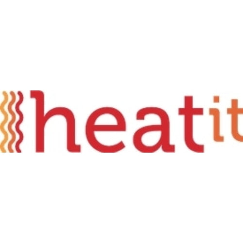 The Heatit logo in red against a white background. 