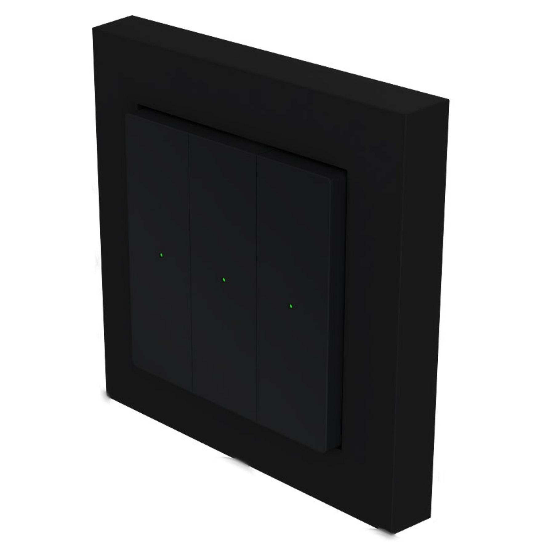 Heatit Z-Push Wall Controller Black (1-6 Buttons)