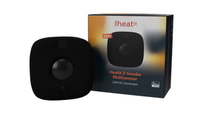 Heatit Z-Smoke Multisensor 230V Black