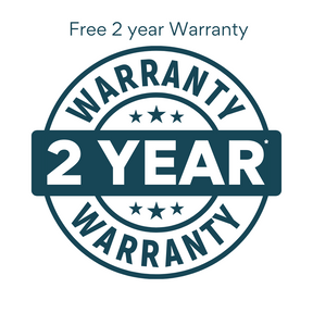 Free 2 year warranty.