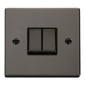 Z-Wave Smart Dimmer Switch in Black Nickel