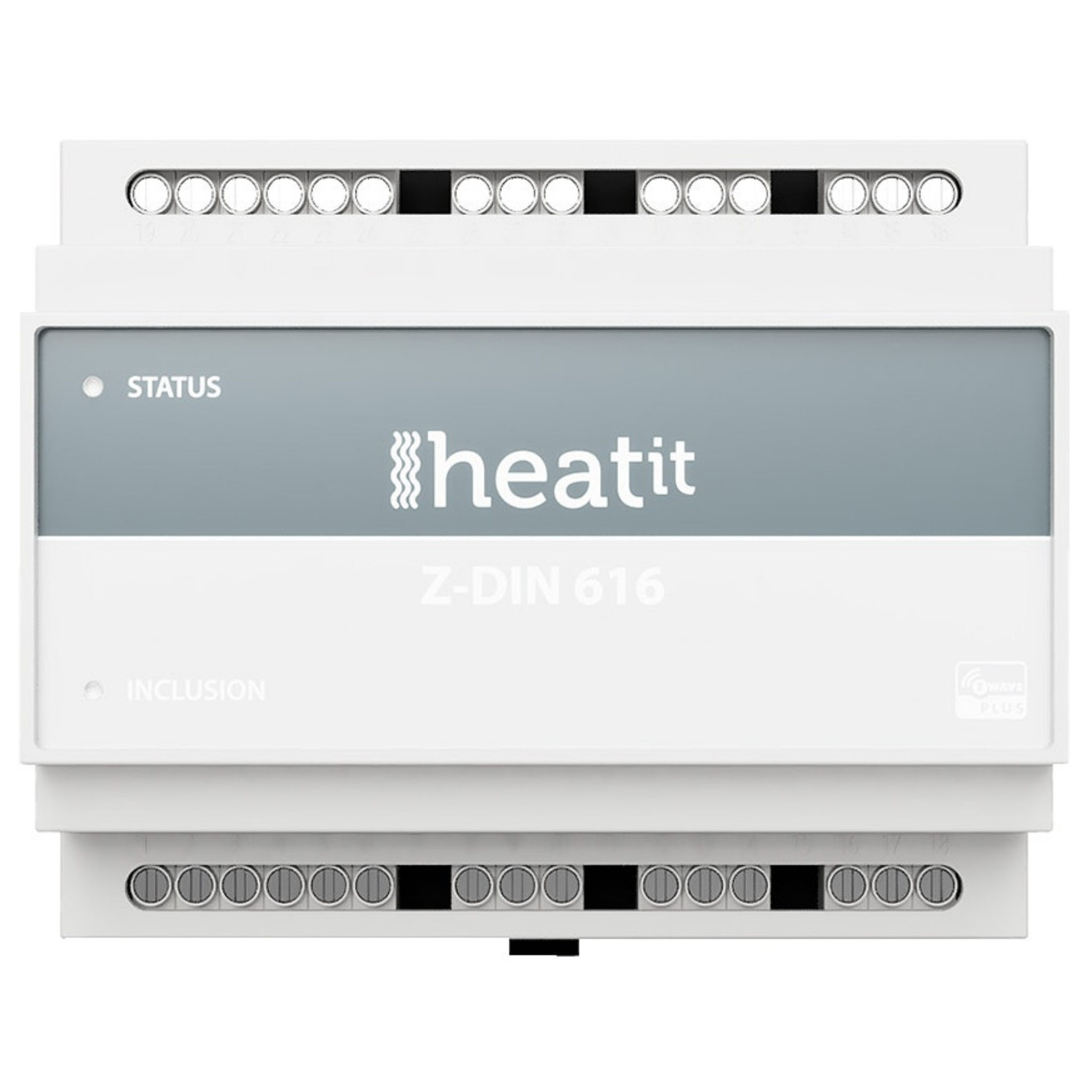Heatit Z-DIN 616 6x16A Z-Wave relay for DIN rail