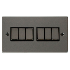 Z-Wave Smart Dimmer Switch in Black Nickel