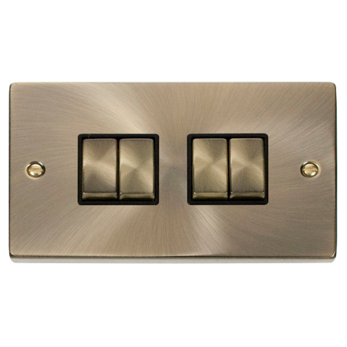 Z-Wave Smart Dimmer Switch in Antique Gold