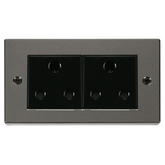 Z-Wave Smart Dimmer Socket in Black Nickel
