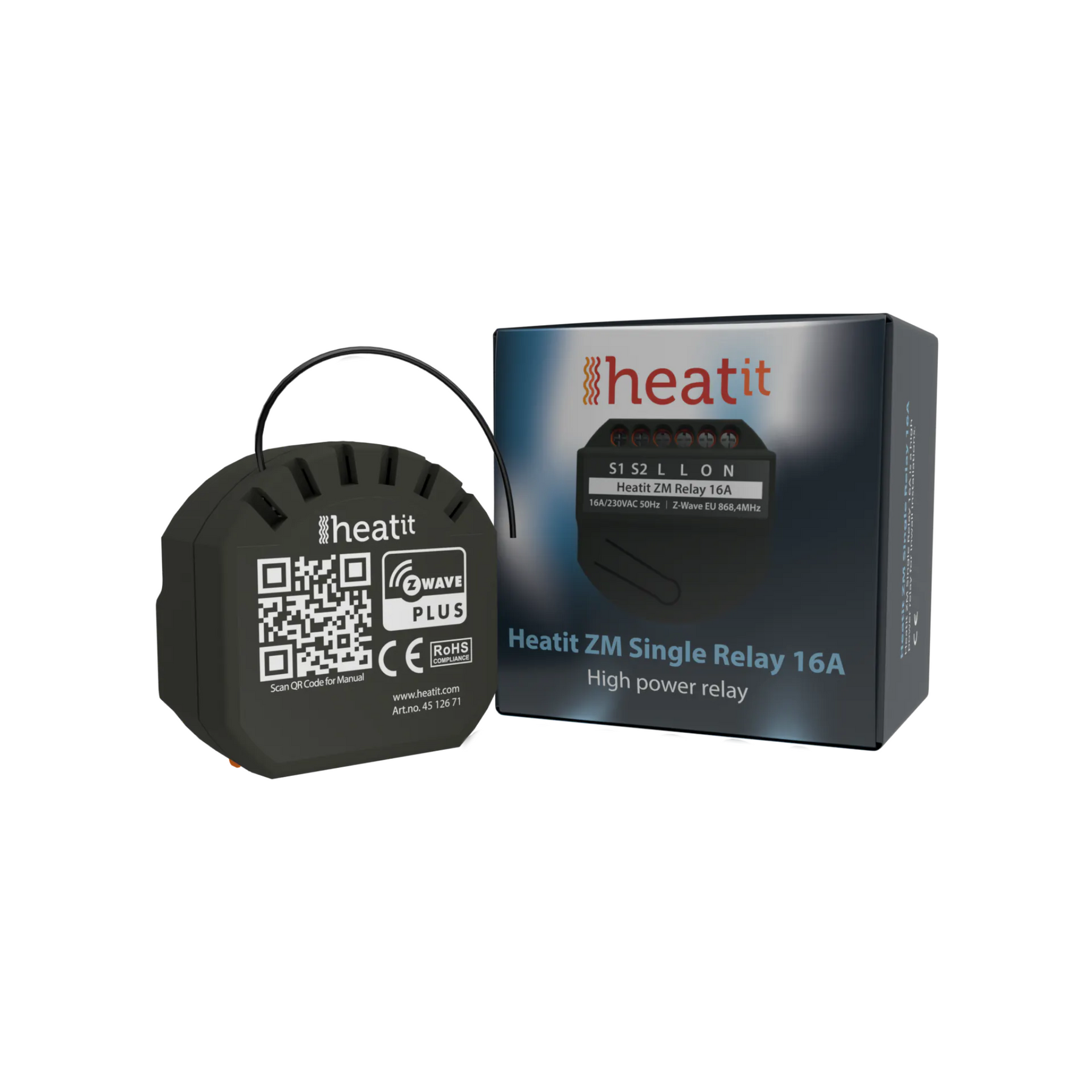 Heatit ZM Thermostat 16A incl. sensor 10kOhm