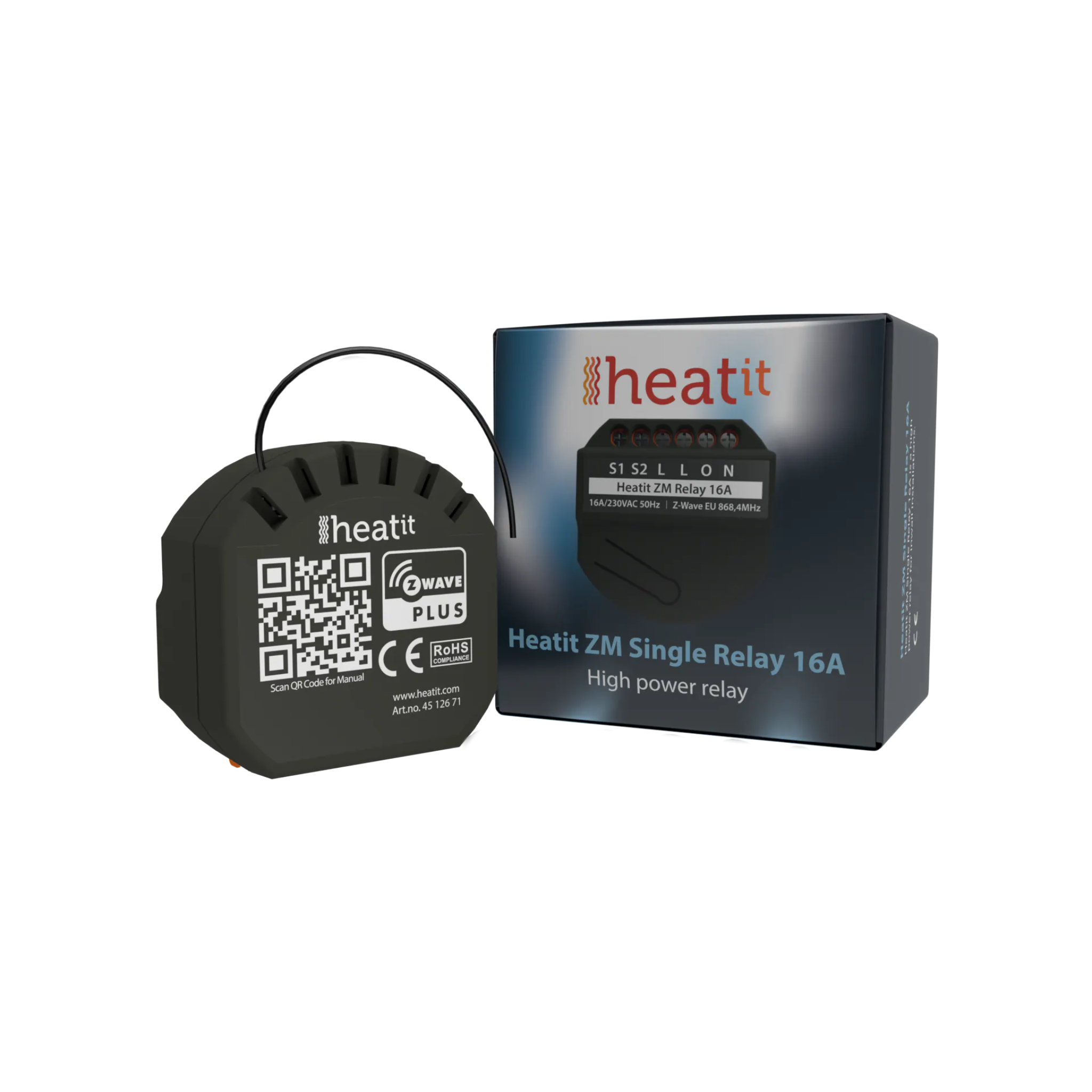 Heatit ZM Single Relay 16A