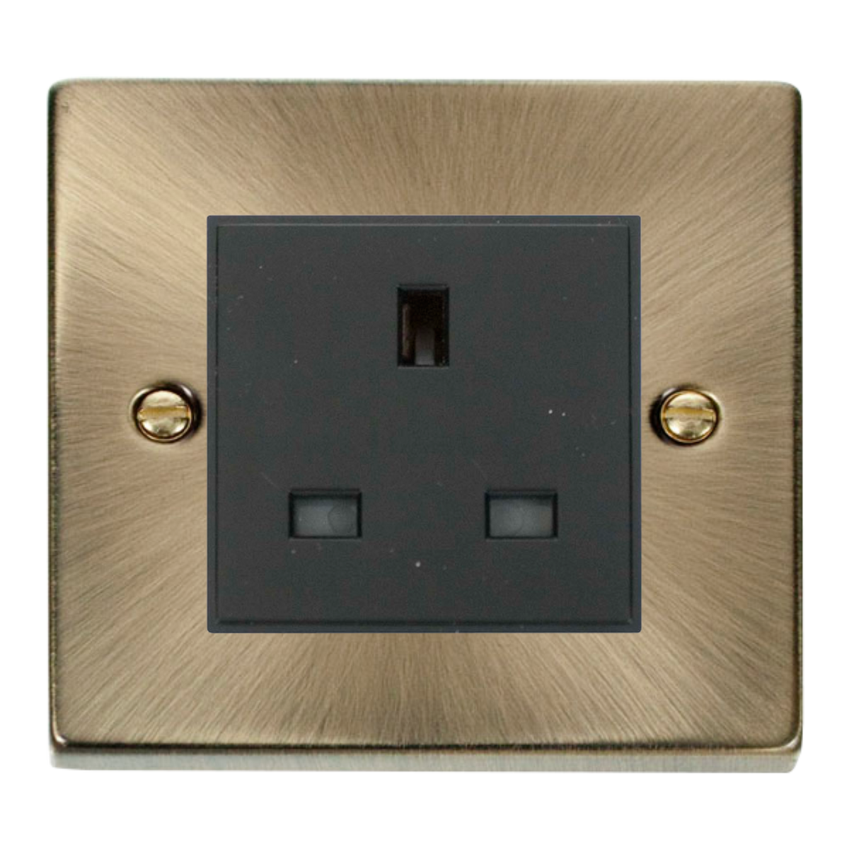Z-Wave UK Smart Socket - 1 Gang - Antique Gold