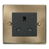 Z-Wave UK Smart Socket - 1 Gang - Antique Gold