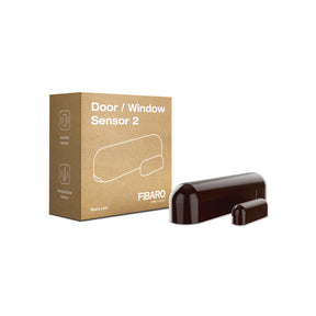 FIBARO Smart Home Door and Window sensor, black, side view