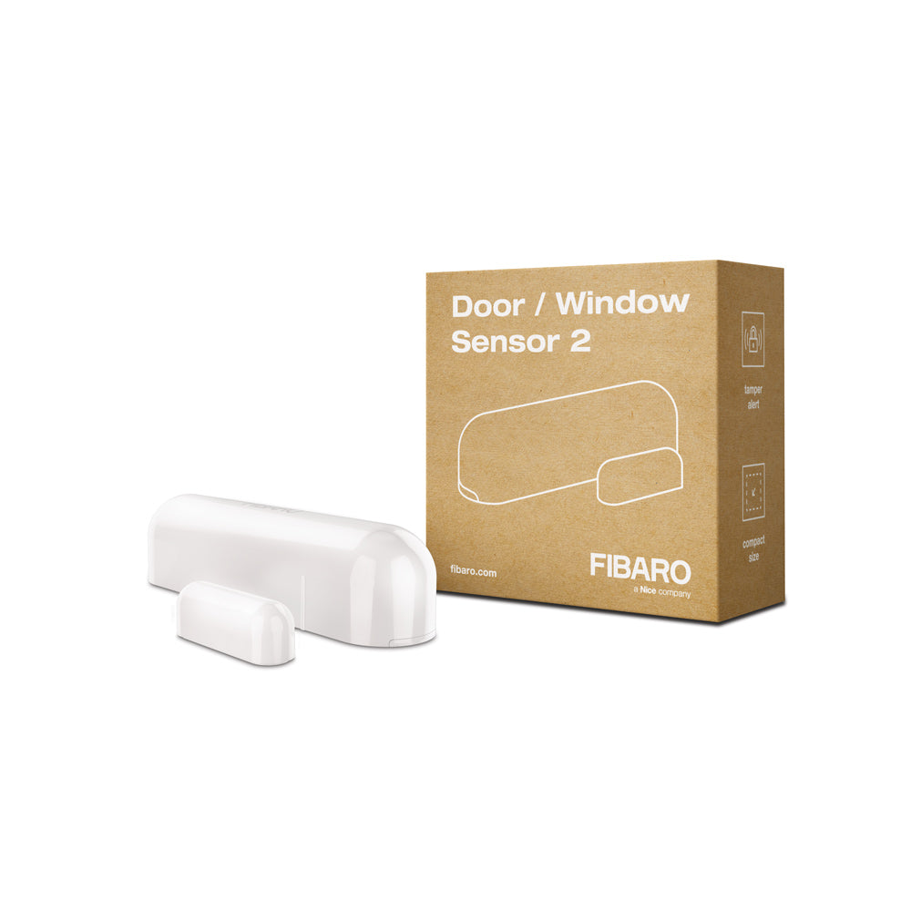 FIBARO Smart Home Door and Window sensor, white with packaging
