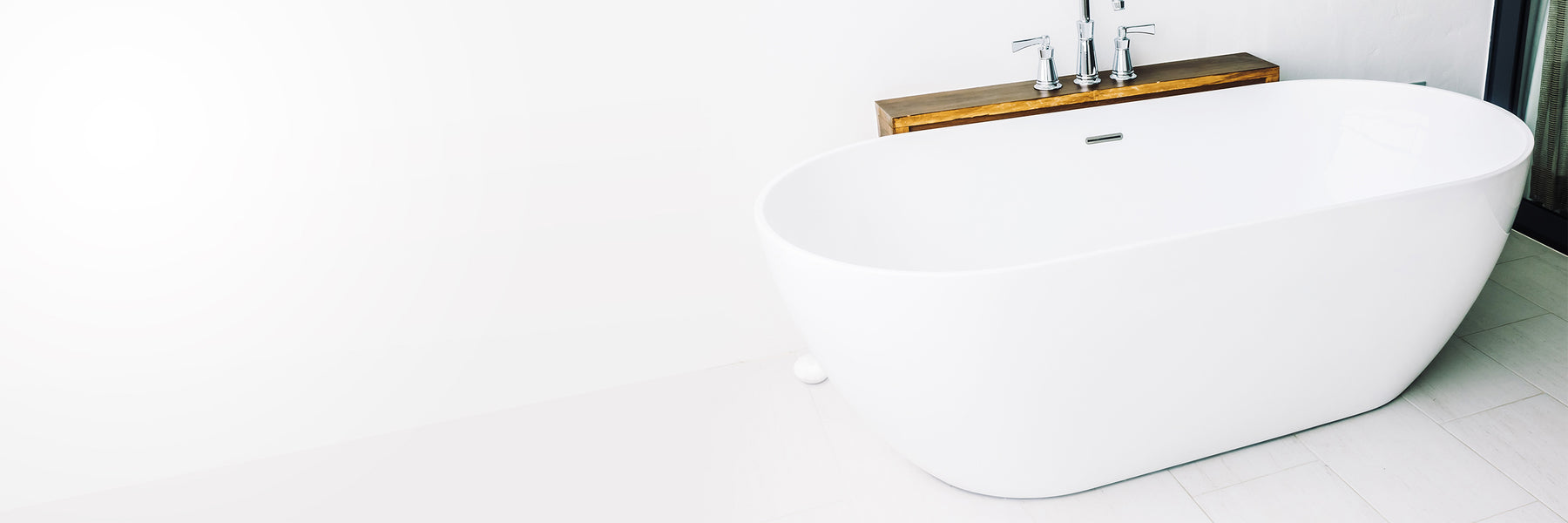 Smart Home flood sensor water sensor near bath 