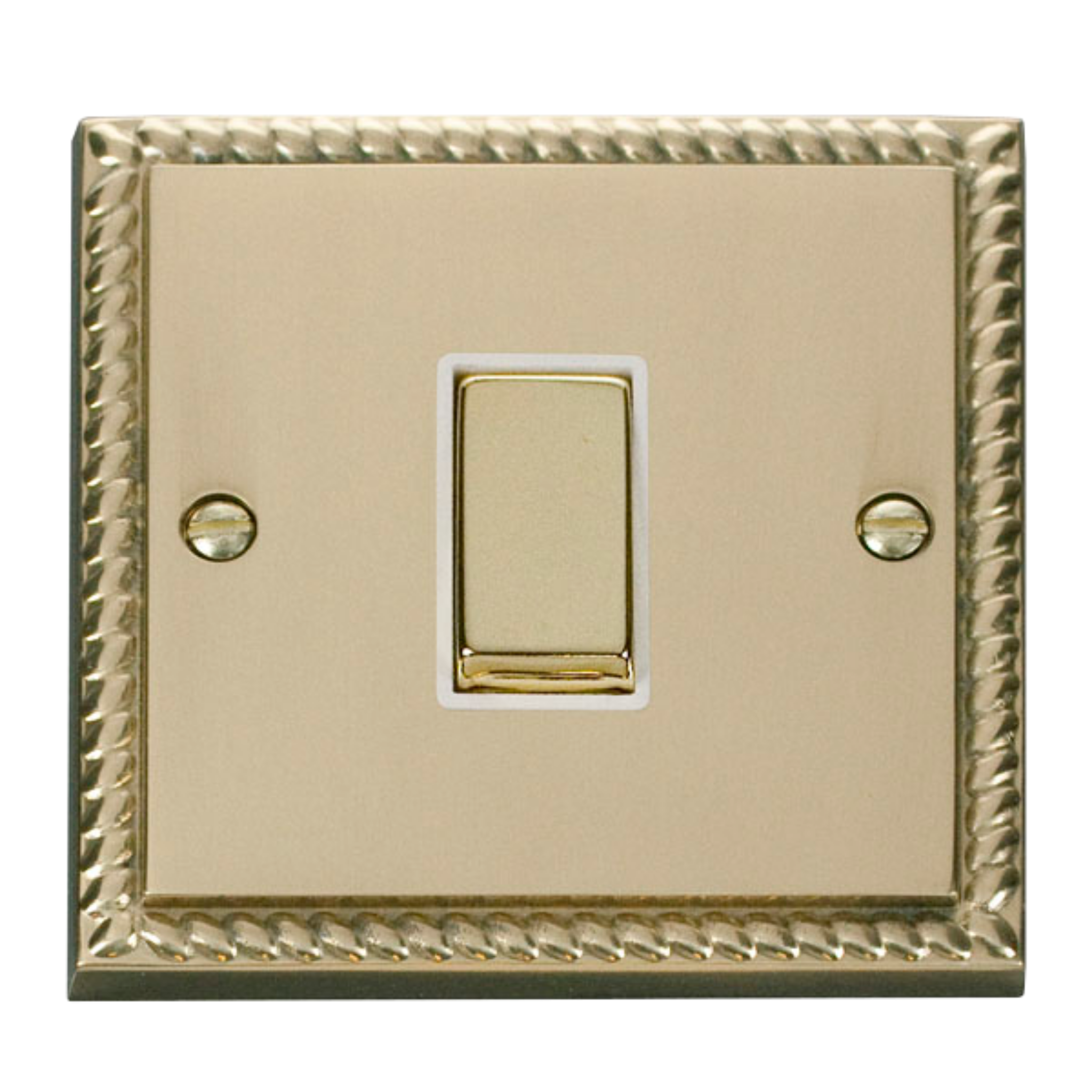 Z-Wave Smart Dimmer Switch in Georgian Brass
