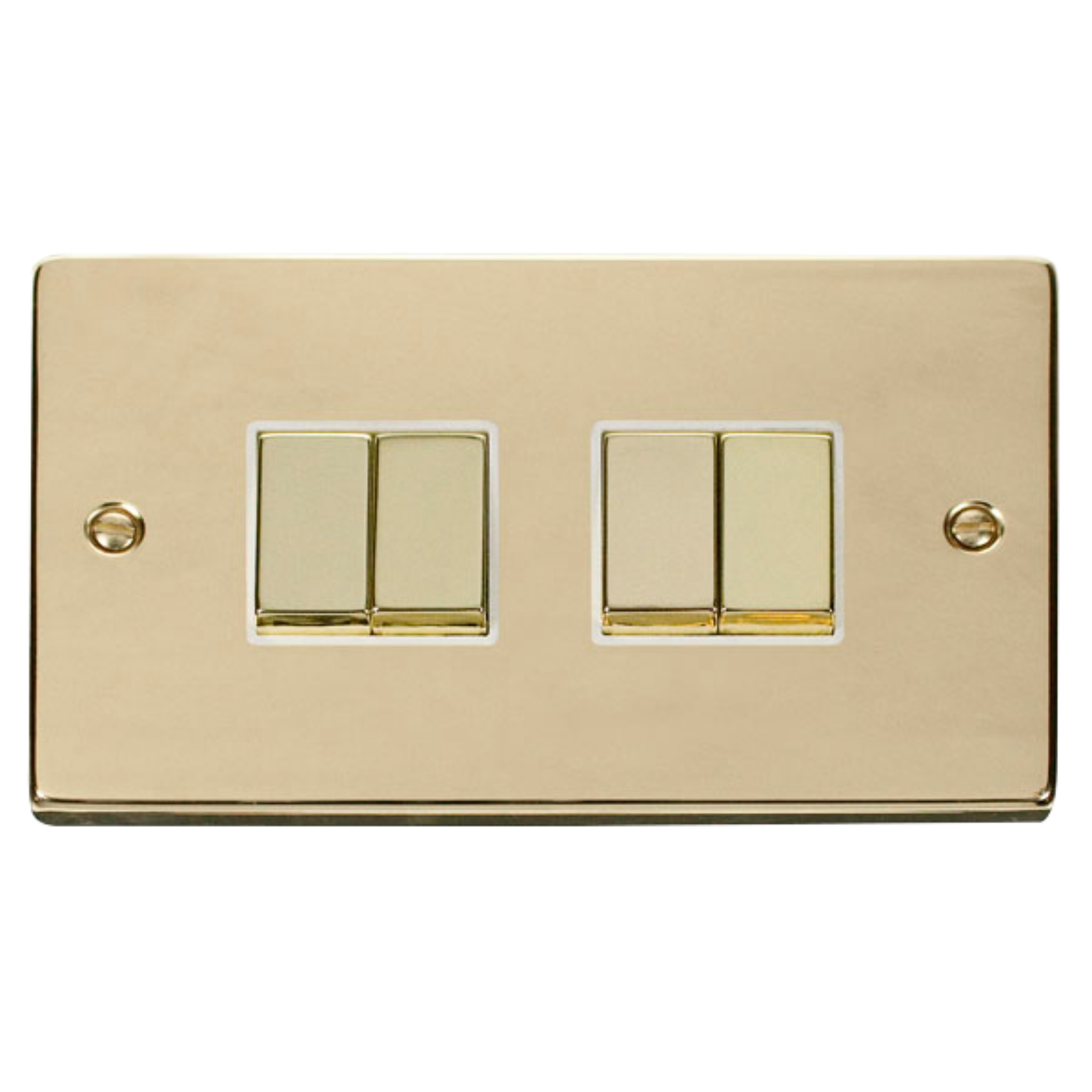 Z-Wave Smart Dimmer Switch in Polished Gold