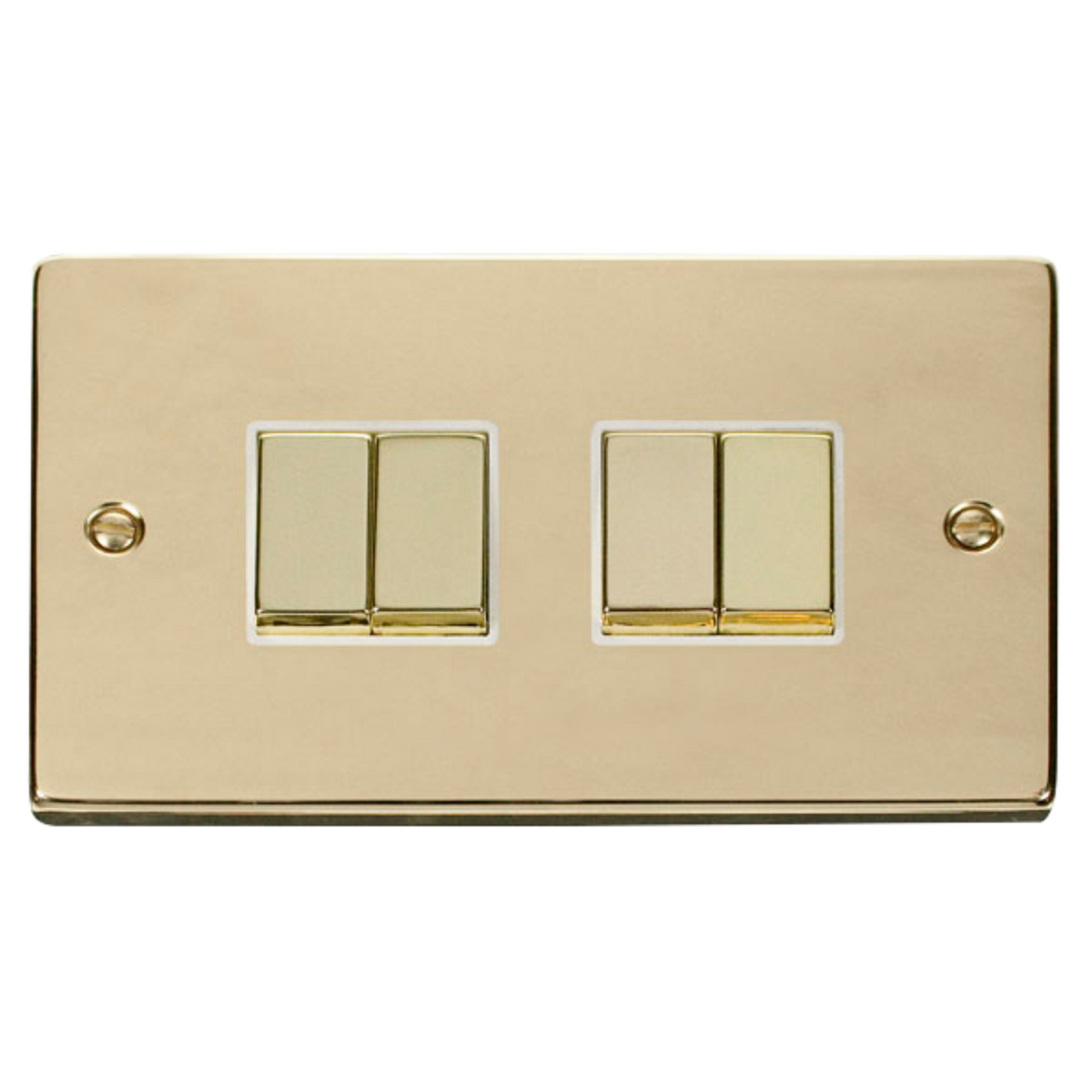 Z-Wave Smart Dimmer Switch in Polished Gold