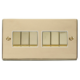 Z-Wave Smart Dimmer Switch in Polished Gold